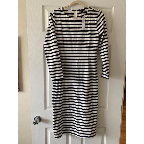 J. Crew Dresses & Skirts - TAGS ON! Striped dress. 👗